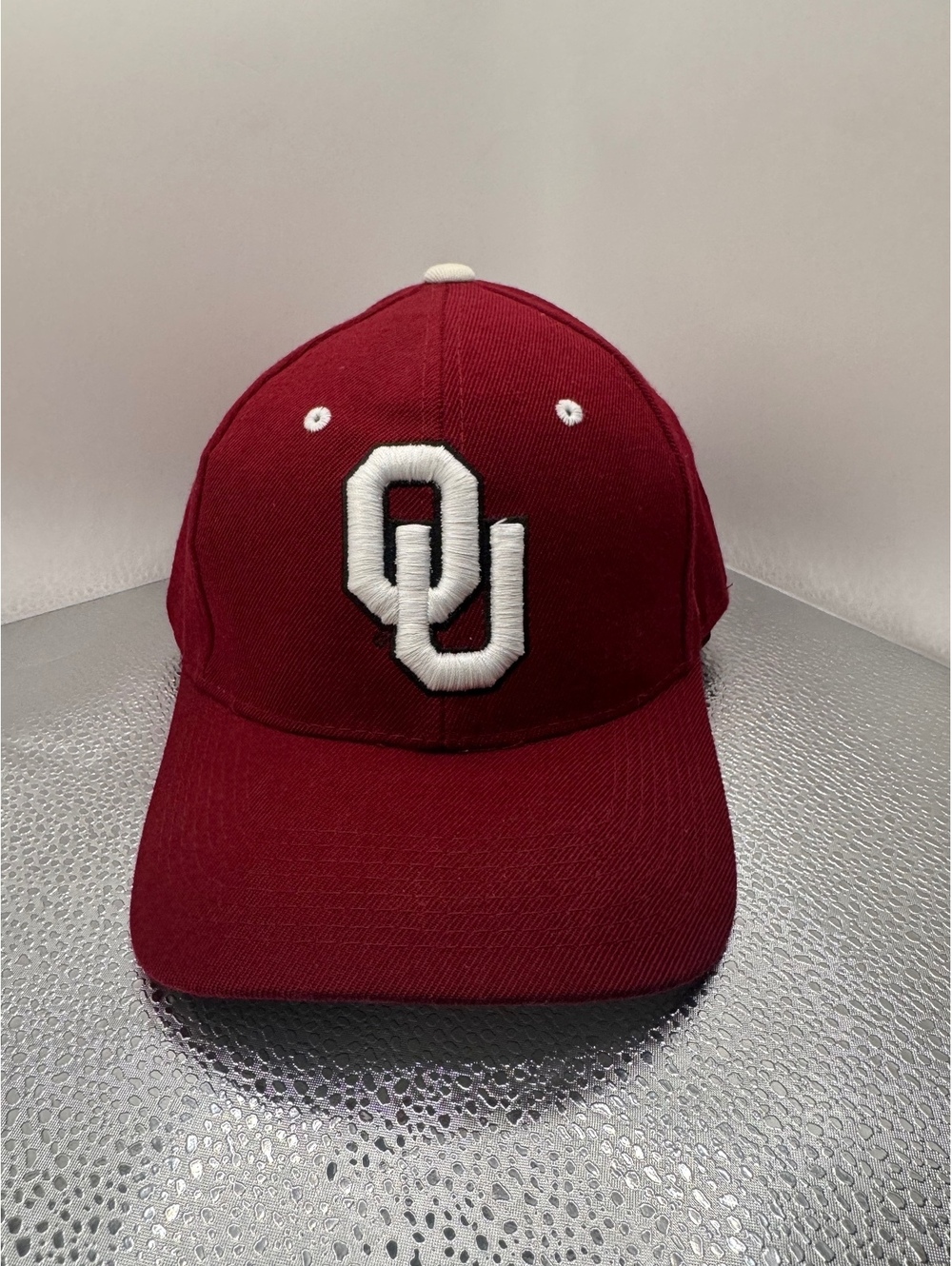 Zephyr Oklahoma Sooners OU fitted 7 3/8 cap(0194)
